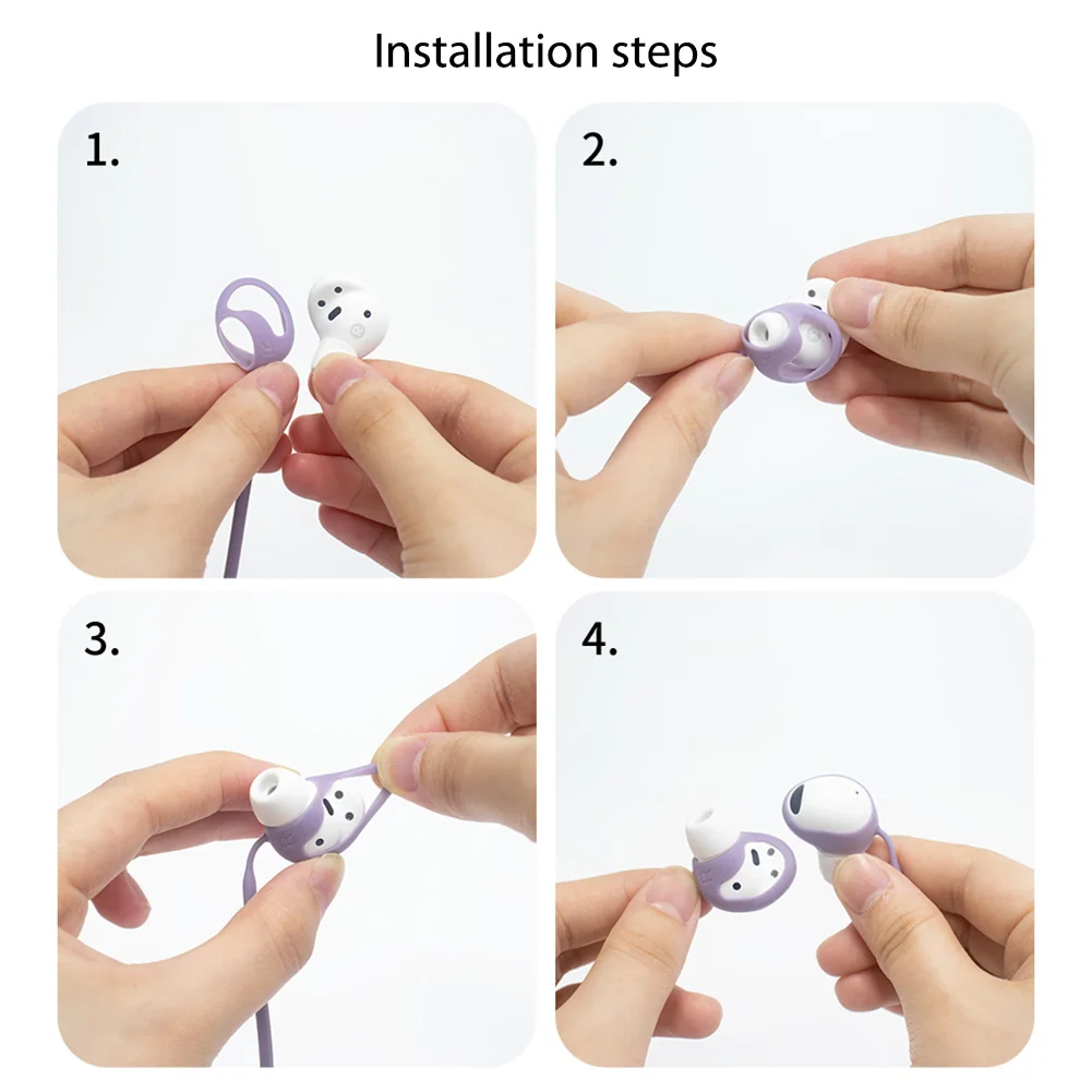 Samsung Galaxy 2 Pro用の防水シリコンストラップ,Samsung Galaxy用の交換用ヘッドフォン用コード,交換用アクセサリー