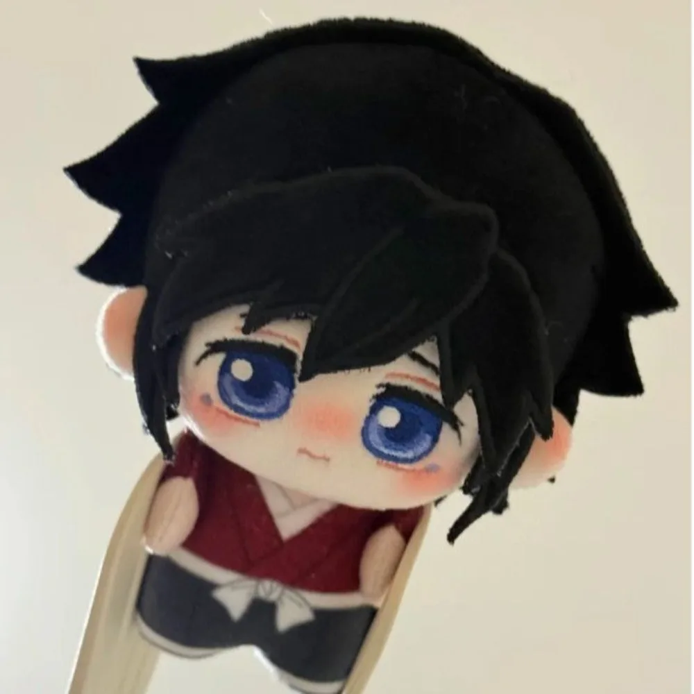 

10cm Demon Slayer Kimetsu no Yaiba Doll Giyu Tomioka Cotton Stuffed Toy For Anime Fans Gift