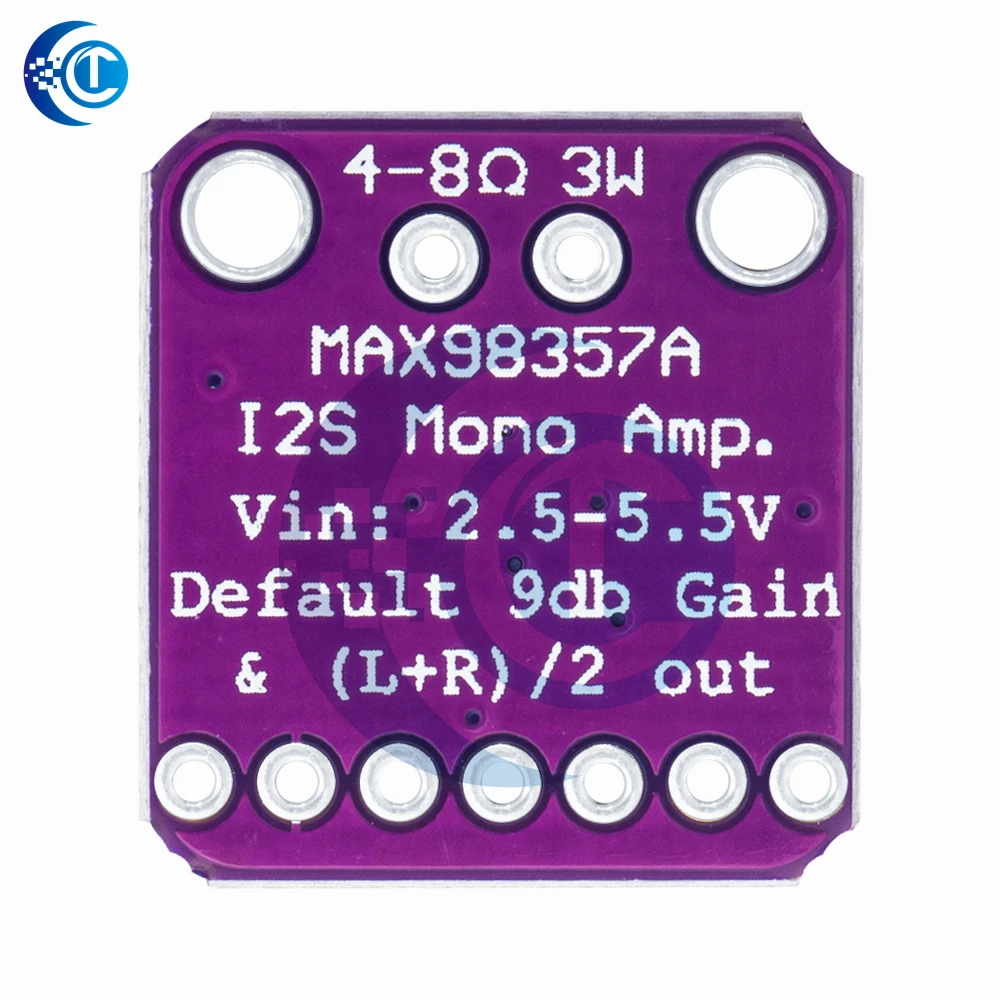 MAX98357 3W I2S DAC Filterless Class D Amplifier Breakout Board Raspberry Pi Audio Module 1PCS