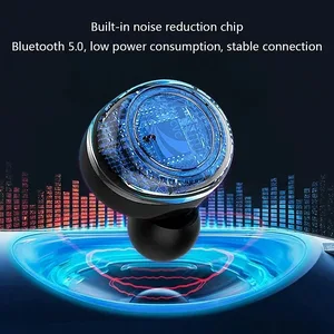 Y50 TWS Wireless Bluetooth 5.0 Kopfhörer, Touch Control, 9D Stereo Headset mit Mikrofon, wasserdichte Ohrhörer wasserdicht, LED -Anzeige 6 Hauptverkaufstelefone Y50 - №4