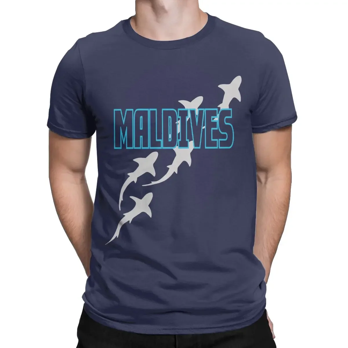 For All Shark Lovers Cotton Tee Birthday Gift Shark Scuba Diving Maldives Scuba Diving With Sharks In The Maldives T Shirts 2024