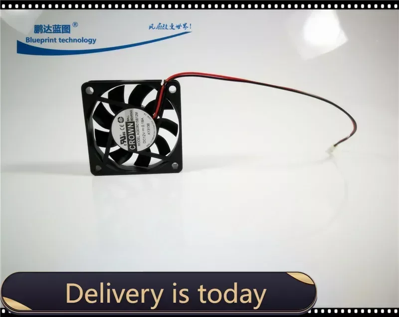 

60*60*15 мм новая Корона 6015 возраст06015b12 M 6 см 12 В 0,18 а вентилятор охлаждения с двойным шарикоподшипником