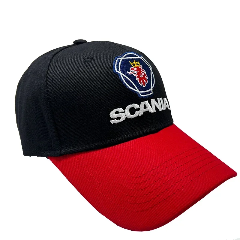 Car Embroidery Hats Casual Baseball Caps Sunscreen Hat Pure Cotton Hat For Scania K250 K280 K310 K320 K490 SERIE G P S SerieX