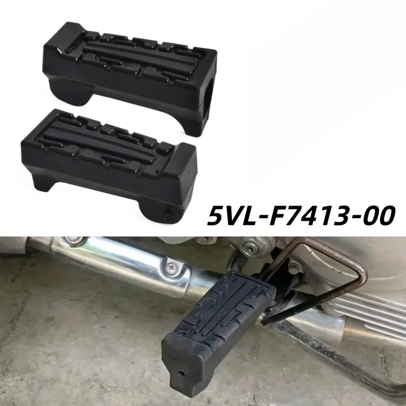 

1Pair Footrest Front Rubber For Yamaha YBR 125 05-10 YBR125 5VL-F7413-00 Durable Motorcycle Footrests Pedals Parts