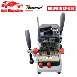 Original Xhorse Condor DOLPHIN XP007 XP 007 Cutter 3-in-1 Manually Key Cutting Machine for Laser, Dimple and Flat Keys