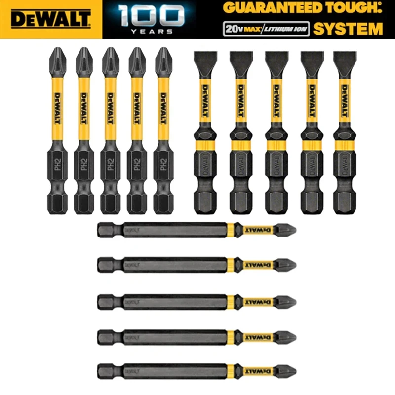 DEWALT DWA2PH2IRB DWA2SL8IRB Batch Head Cross High Hardness Hand Drill Bit 5PCS PH2 Impact Driver Drill Head DWA3PH2IRB