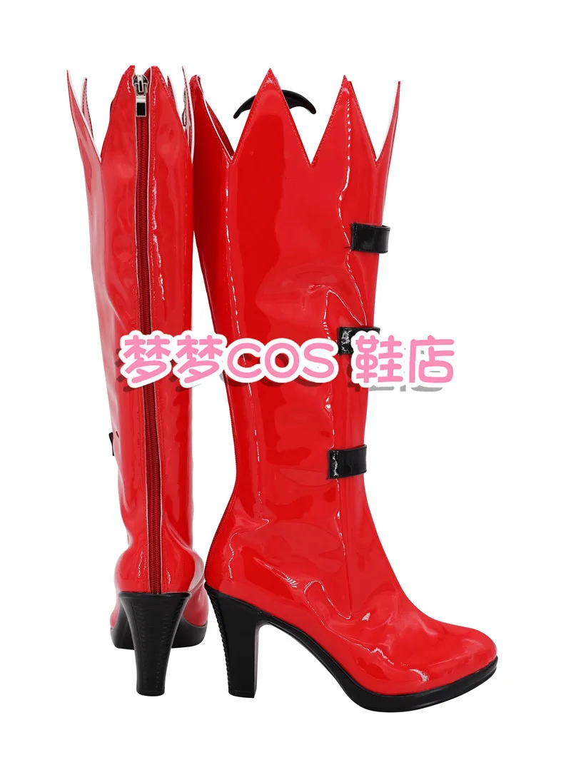 Undertale Charaktere Underfell Papyrus Cosplay Schuhe Kostüm Stiefel Rote Kunstleder Stiefel Halloween Karneval Requisiten