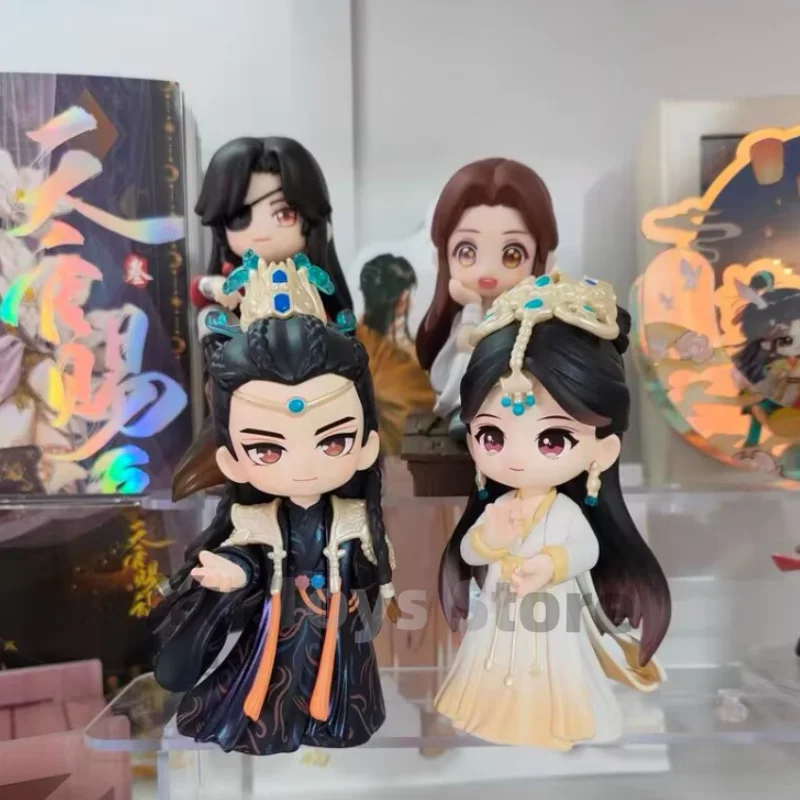 New Genuine Official Tv Shown Till The End Of The Moon Anime Figure Tan Taijin Ye Xiwu Luo Yunxi Model Dolls Cute Decor Kids Toy