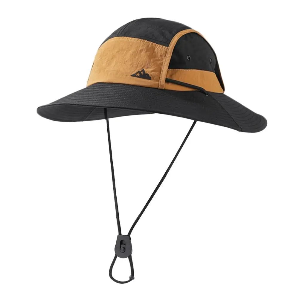 

Summer Anti-UV Bucket Hat Quick-dry Sun Protection Fisherman Cap Portable Wide Brim Mountaineering Caps Camping Hiking