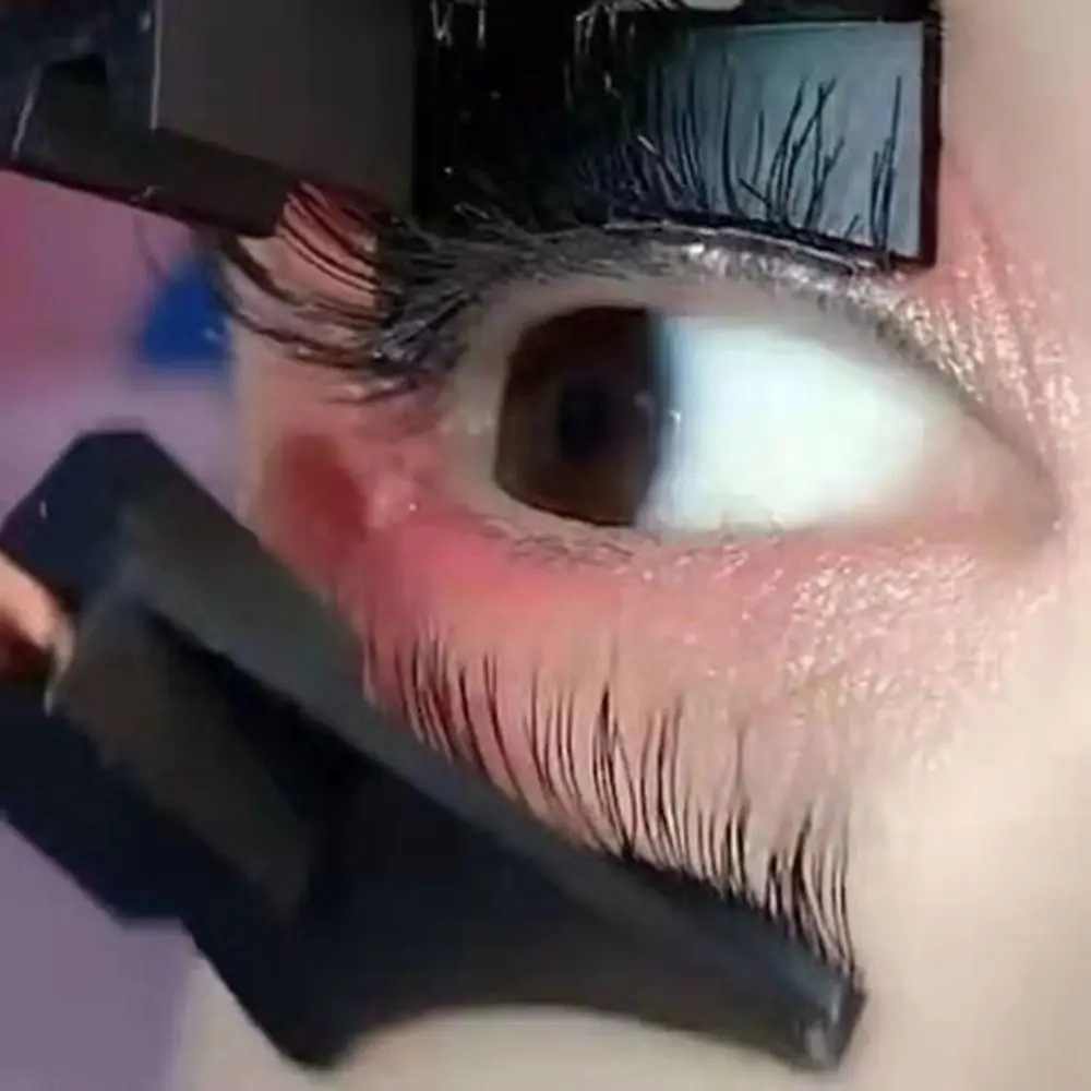 Einfach zu bedienende 3D-Magnet obere Wimpern Wimpern verlängerung kleber freie magnetische Wimpern mit Applikator/Clip falsche Wimpern