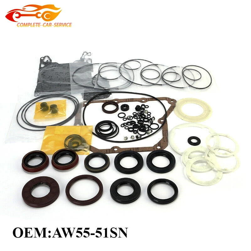 

Brand New AW55-51SN Repair kit Transmission Gasket and Seal Kit Suit For Volvo Saab Opel Chevrolet 2000 AW55-50SN