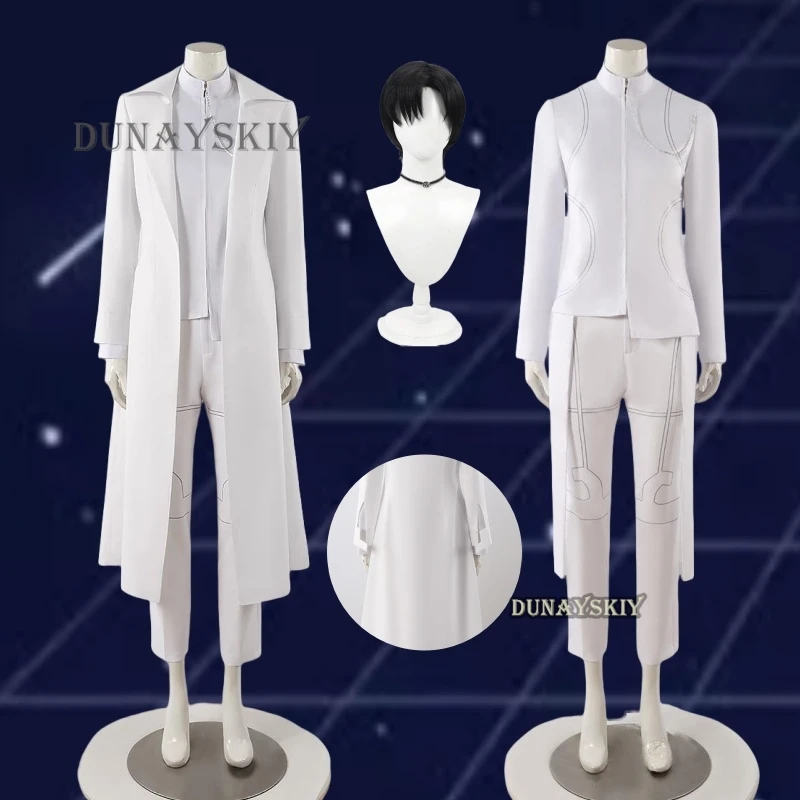 

Ivan Cosplay Alien Stage Anime White Sorrow Cosplay Black Wig Role Playing Party Pants Belt Halloween Carnival Costume Outfit