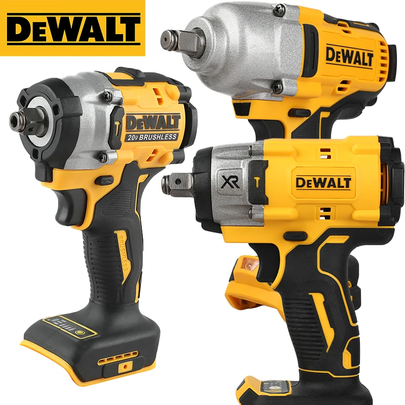 

Бесщеточный ударный гайковерт DeWALT DCF900/DCF921/DCF922, 20 В, регулировка скорости, двойная защита и эргономичный дизайн