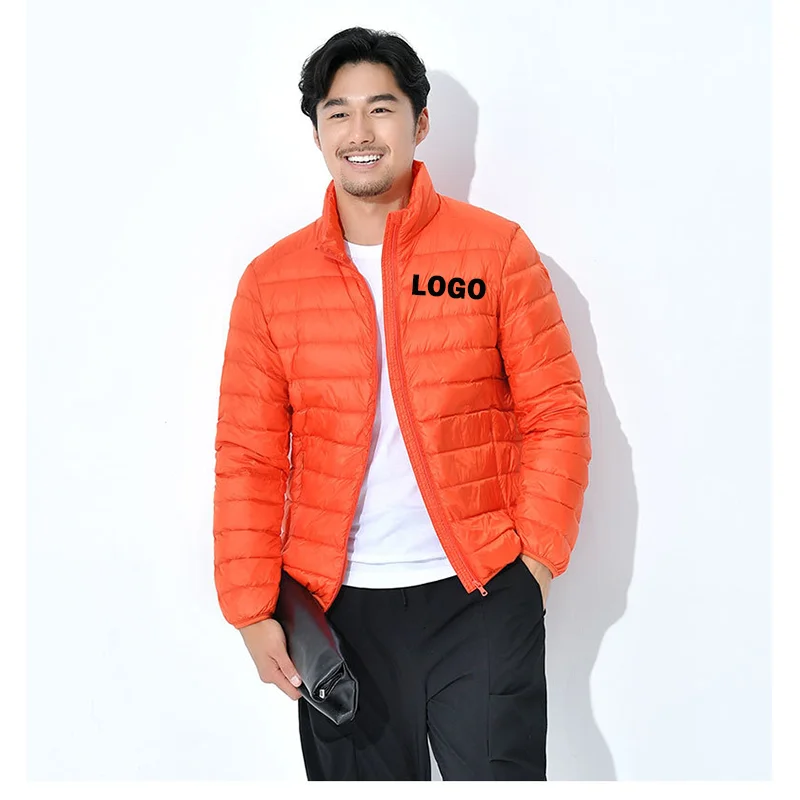 Cudtom Your Logo Men\'s Jacket Warm Camping Trekking Skiing Waterproof Coats Windproof Thermal Windbreaker Jackets Large Size