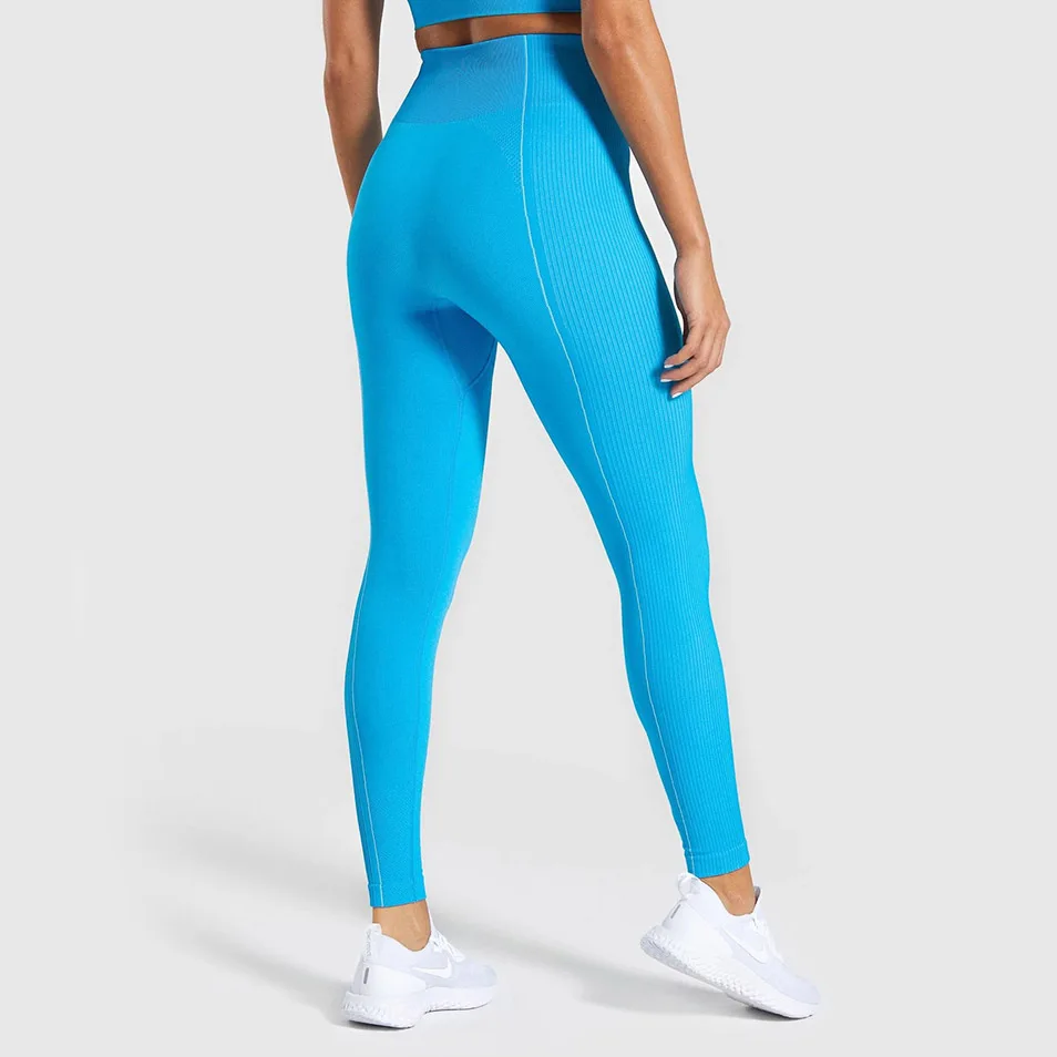 

Sports Yoga Leggings High Elastic Women Pants High Waist Seamless Fitness Leggings Sport Women Trousers