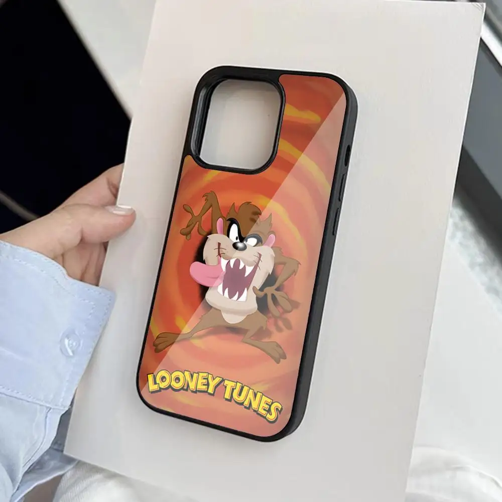 T-Tasmanian Devil Tazs Phone Case For Iphone 15 14 13 12 11 Pro Max Mini 8 Plus Se Xr X Xs 2020 PC+TPU Cover