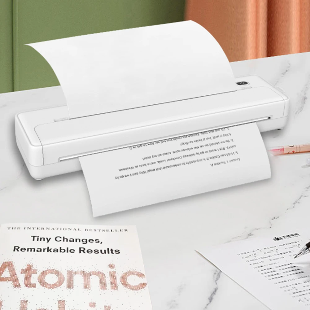 

100/200 Sheets Continuous Printing Paper Folding Official Thermal Paper Auto Recognition Folded Thermal Paper