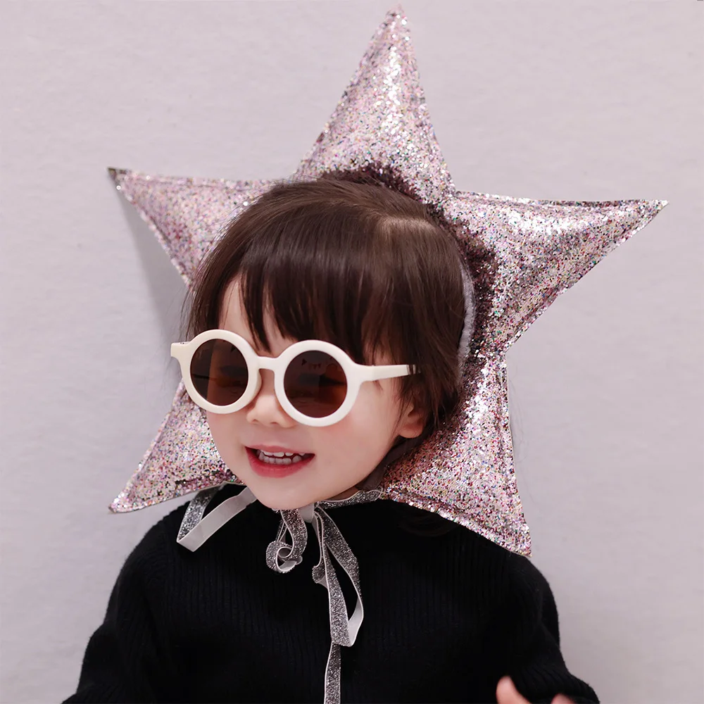 

Children's Christmas tree stars hair accessories Creative fairy tale dress up hair accessories Christmas holiday photo hat props