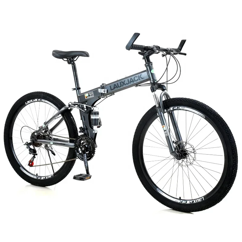 Factory Price Folding Mountain Bike Chinese Cycle 21 Speed Disc Brake 26 Inch MTB Bike For Adults