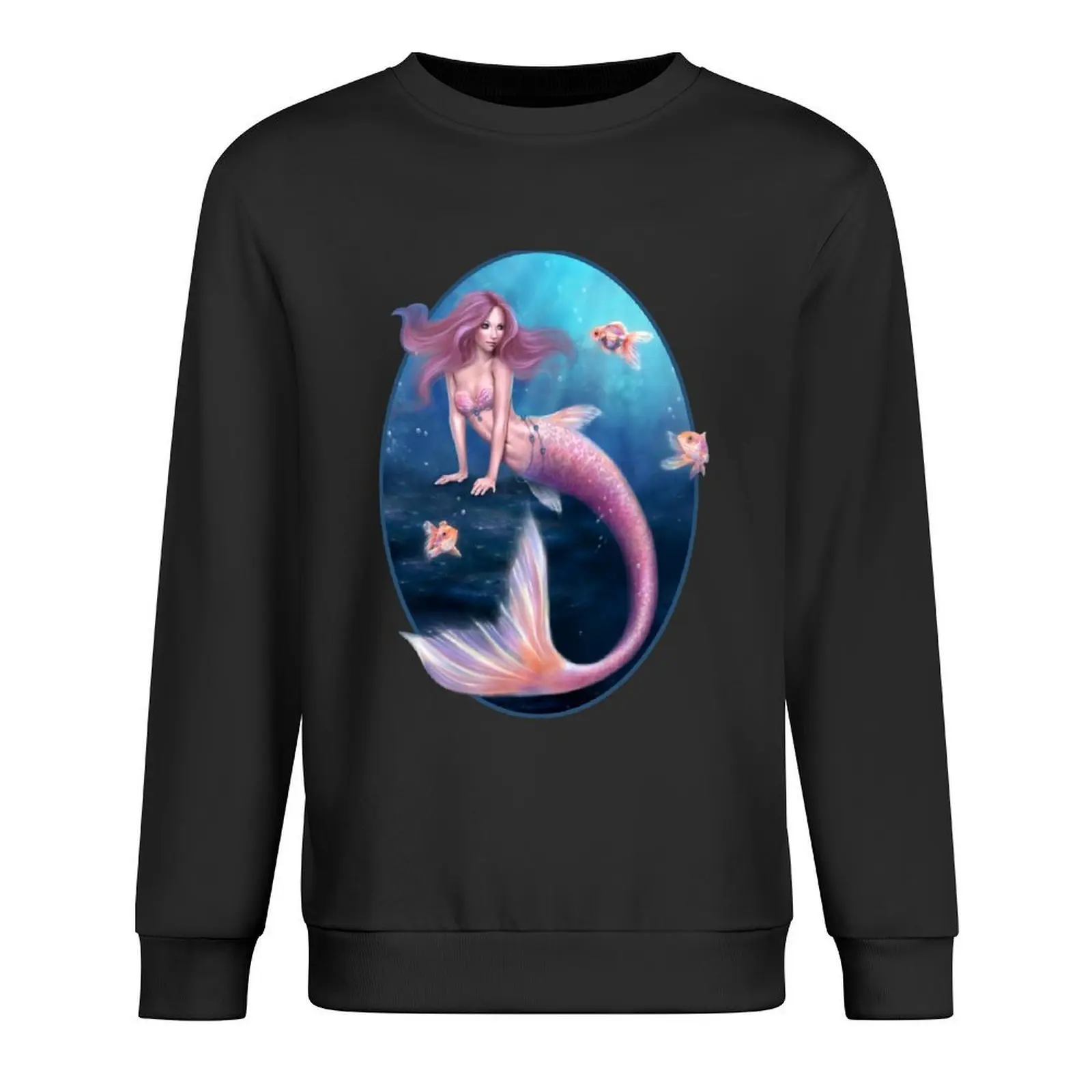 

Aurelia Goldfish Mermaid Pullover mens clothes korean autumn clothes mens clothing men's autumn clothes sweatshirt male