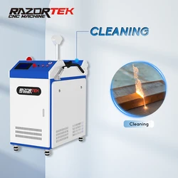 1200w 1500W 2000W Laser Cleaning Machine Metal Surface Rust Paint Remover Laser Cleaning Machine for Sale