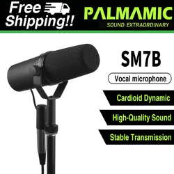 SM7B Professional Dynamic Microphone Selectable Frequency Response Mic for Studio Recording Performance Vocals