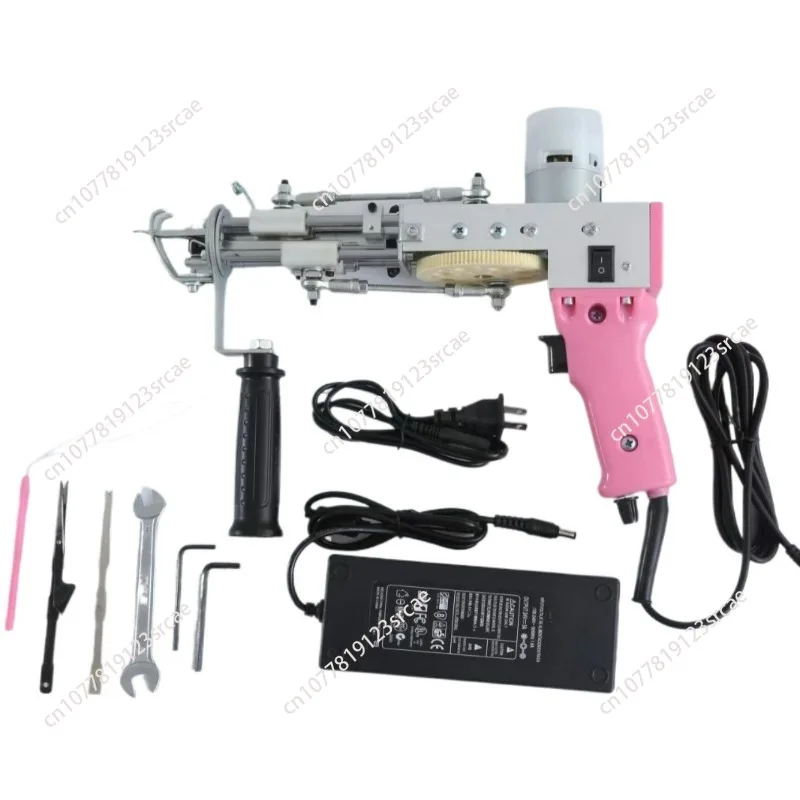 NEW digital display 2 IN 1 Tufting Gun Starter Kit with Trimmer Carpet Tufting Gun Tufting Machine Cut Pile and Loop Pile DIY