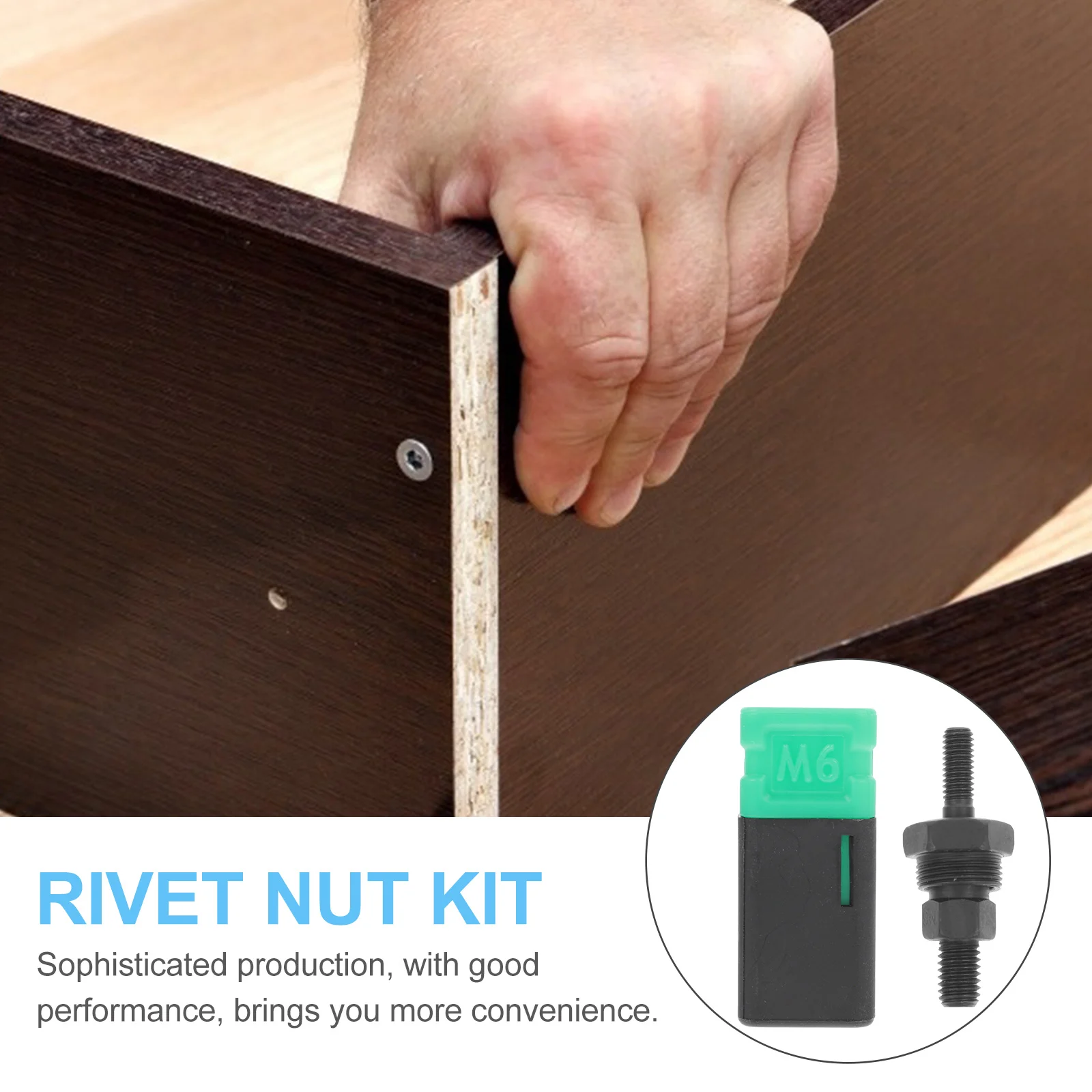 

Rivet Nut Steel Durable Easy Installation Rivet Tip Spare Part Efficient Tool for Auto Manufacturing Repair Riveter Tip