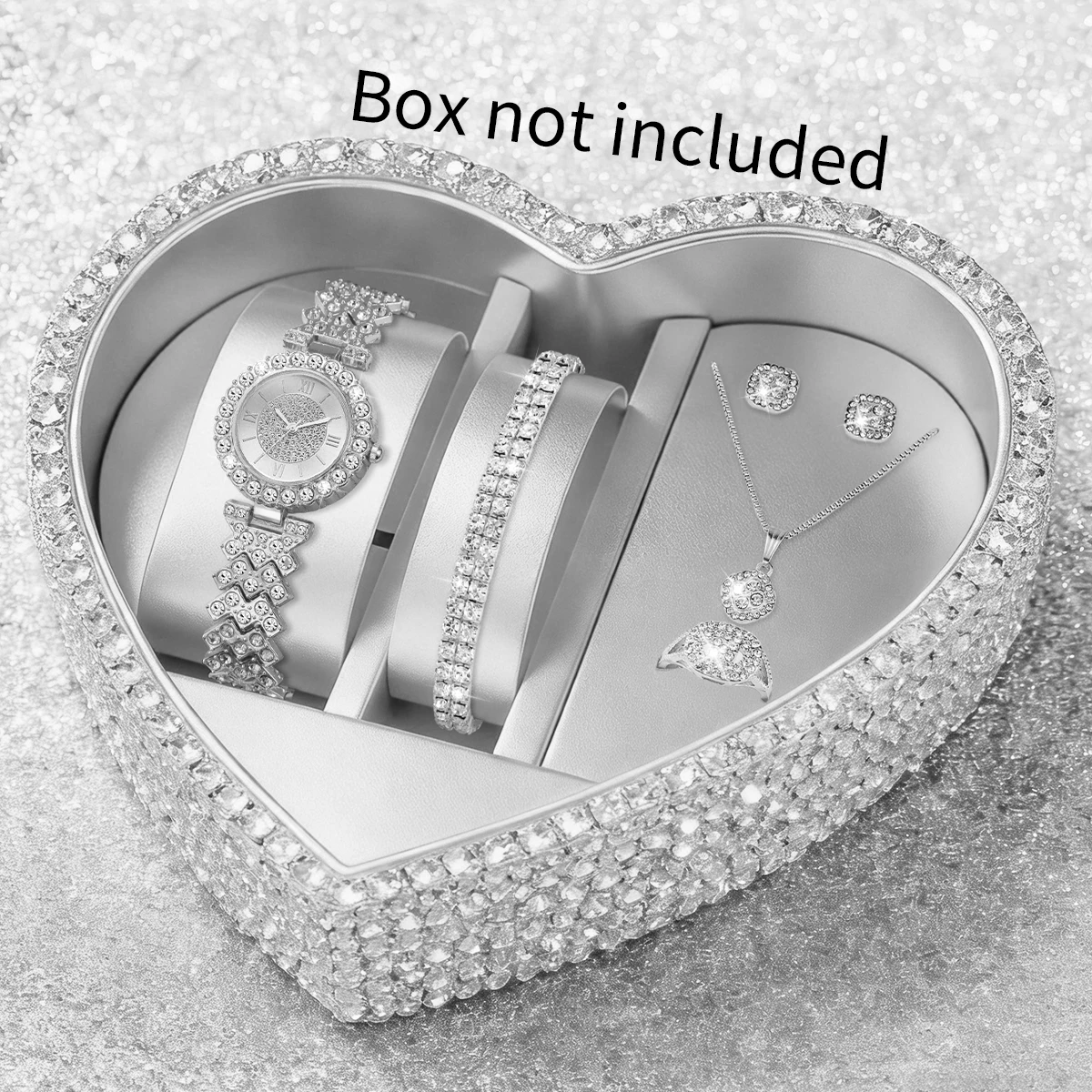 ชุดนาฬิกาข้อมือผู้หญิง 6 ชิ้น - Jewelry Watches For Ladies บทวิจารณ์และราคา