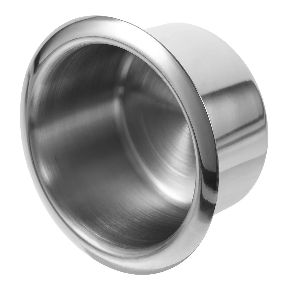 حامل الكأس إدراج الفولاذ المقاوم للصدأ راحة ل Rv الأريكة أريكة سيارة قارب حامل مشروبات استبدال حامل الكأس للسيارات #1