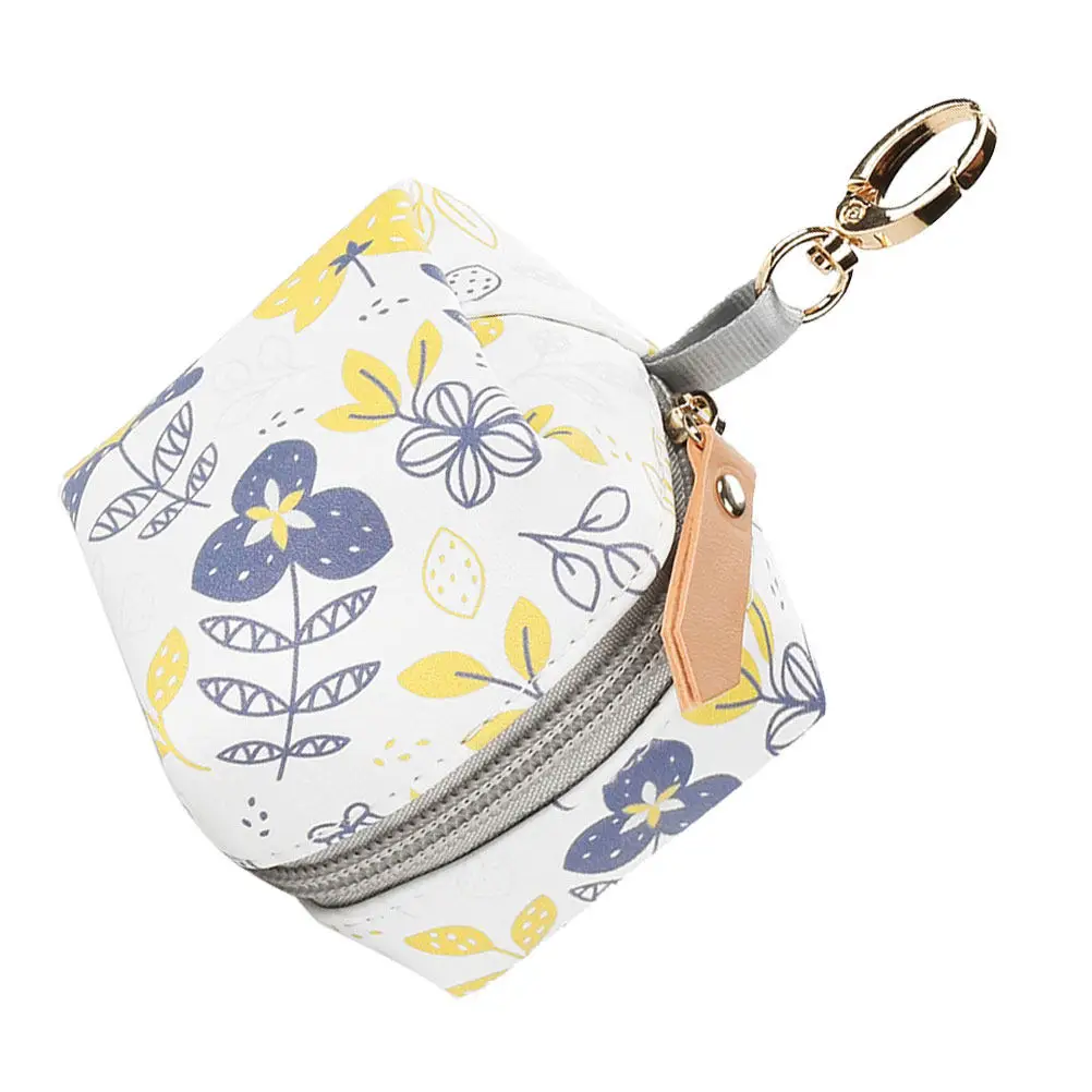 

Waterproof Baby Pacifier Case Lightweight Portable Storage Bag Travel Home PEVA PU Clean Durability Container Holder
