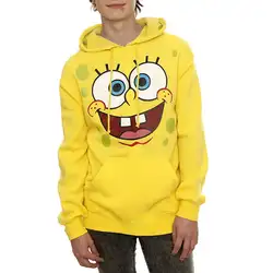 SpongeBob Series 2024 Spring and Autumn New 3D Printed Hoodie Street Leisure Sports Role Playing Unisex Pullover