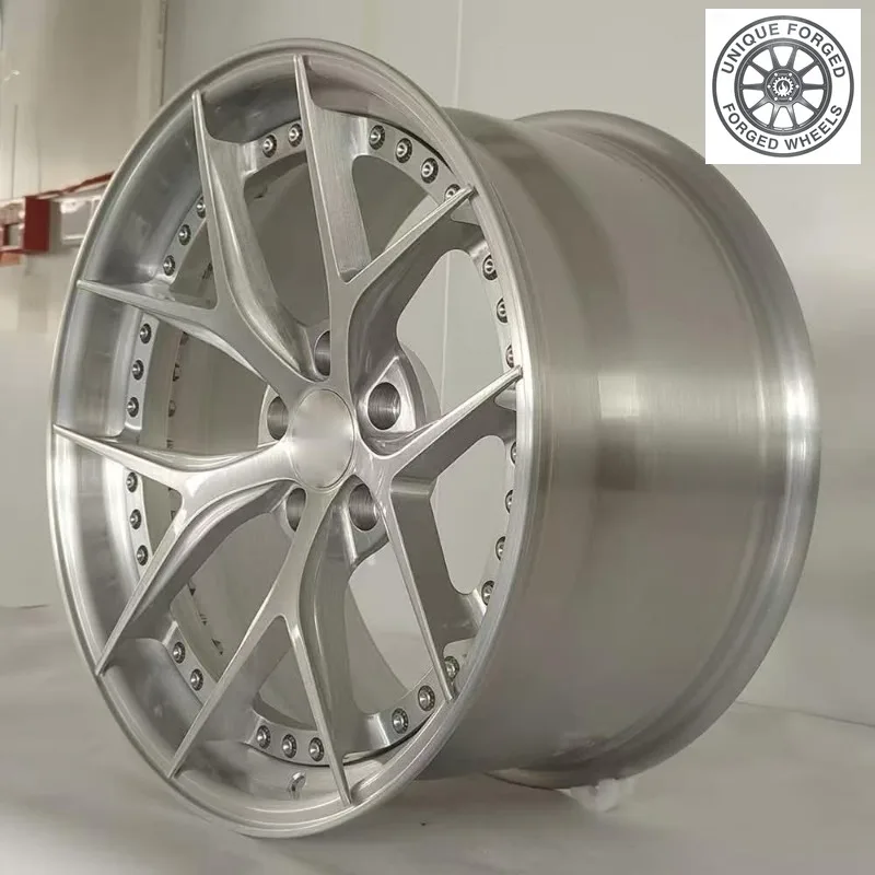 26 Style 2‑Piece 17 18 19 20 21 22 24 Inch Muti Spoke 5X114.3 5X120 5X112 Passenger Car Wheel Alloy Rims Custom Forged Wheels