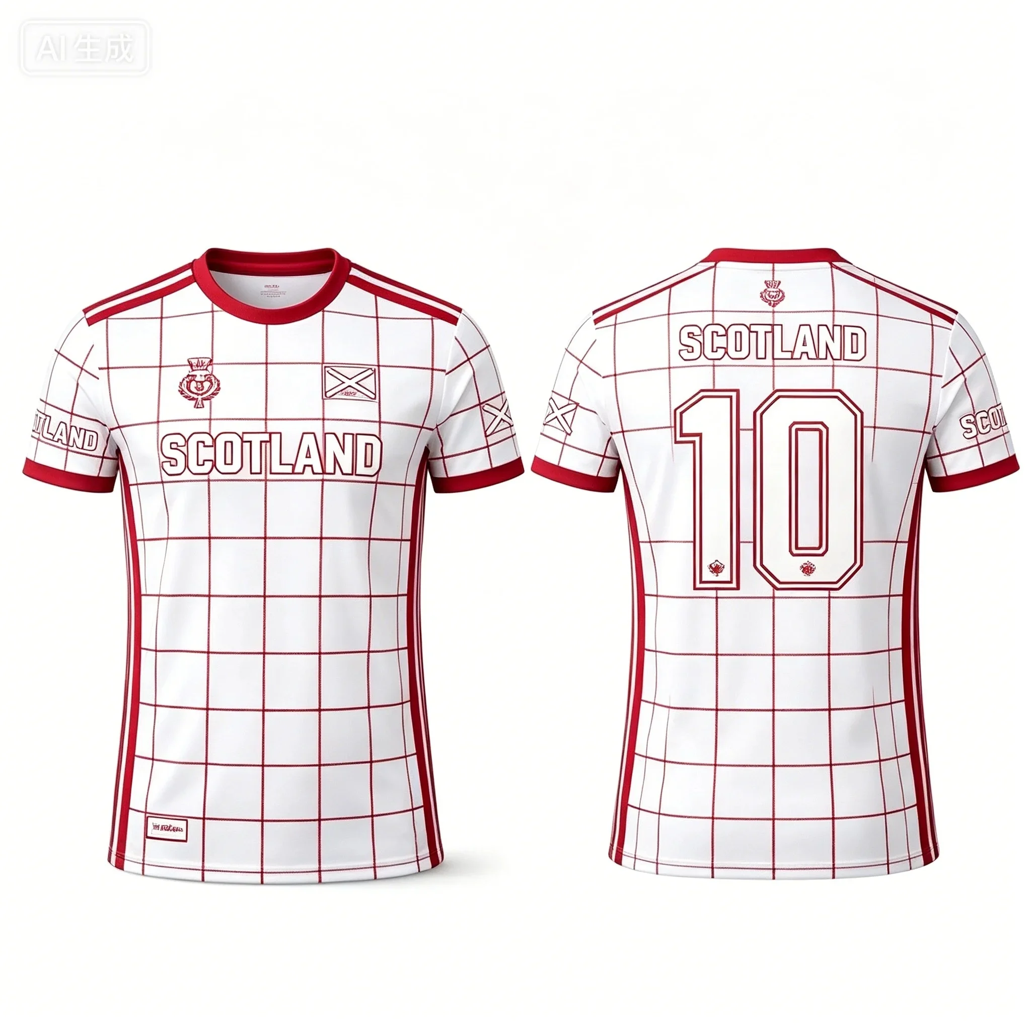 2026 New Scotland 3D Printed Fan Shirt, Suitable for Family and Children's Sports and Leisure, Breathable Quick Drying T-shirt