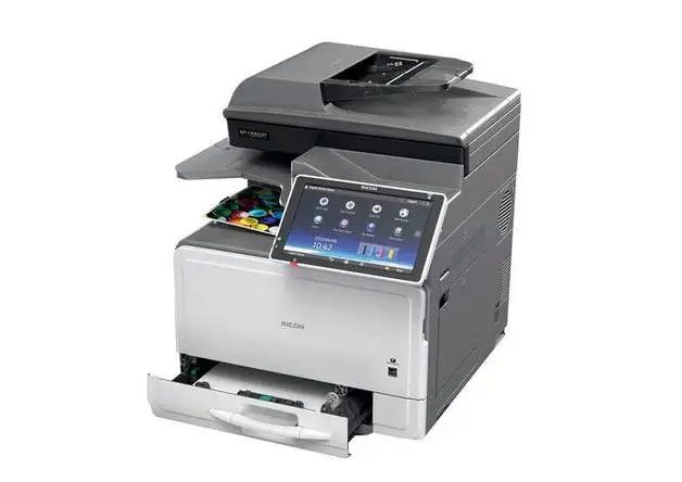 Office Printer Remanufactured for Ricoh Color Laser Printer MP C306 C307 C407 Color Laserjet Printer All in One Wireless