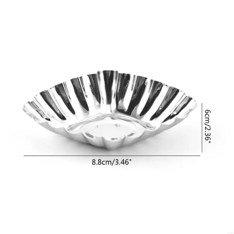 G92C Muffin stampi per cupcake in acciaio inossidabile Muffins da forno tazza tortine da cucina stampo