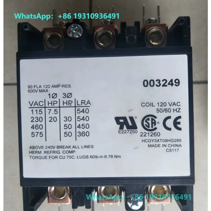 003249 Contactor, MAXPRO200 for ion cutters 003249