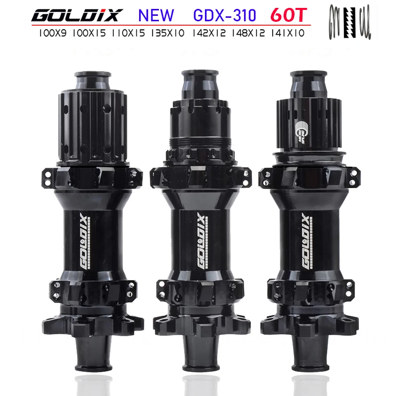 

GOLDIX 310 Mountain Bike Hub 60T Ratchet System 28H Direct Pull Tower Bike Hub Suitable for SHIMANO Transmission System