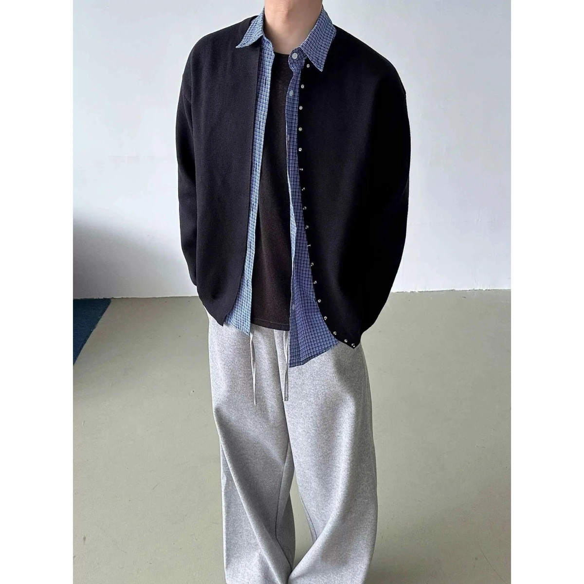 

Осень-зима, вязаный свитер с v-образным вырезом, кардиган, мужская цветная повседневная верхняя одежда, длинное зимнее пальто из мягкого полиэстера све