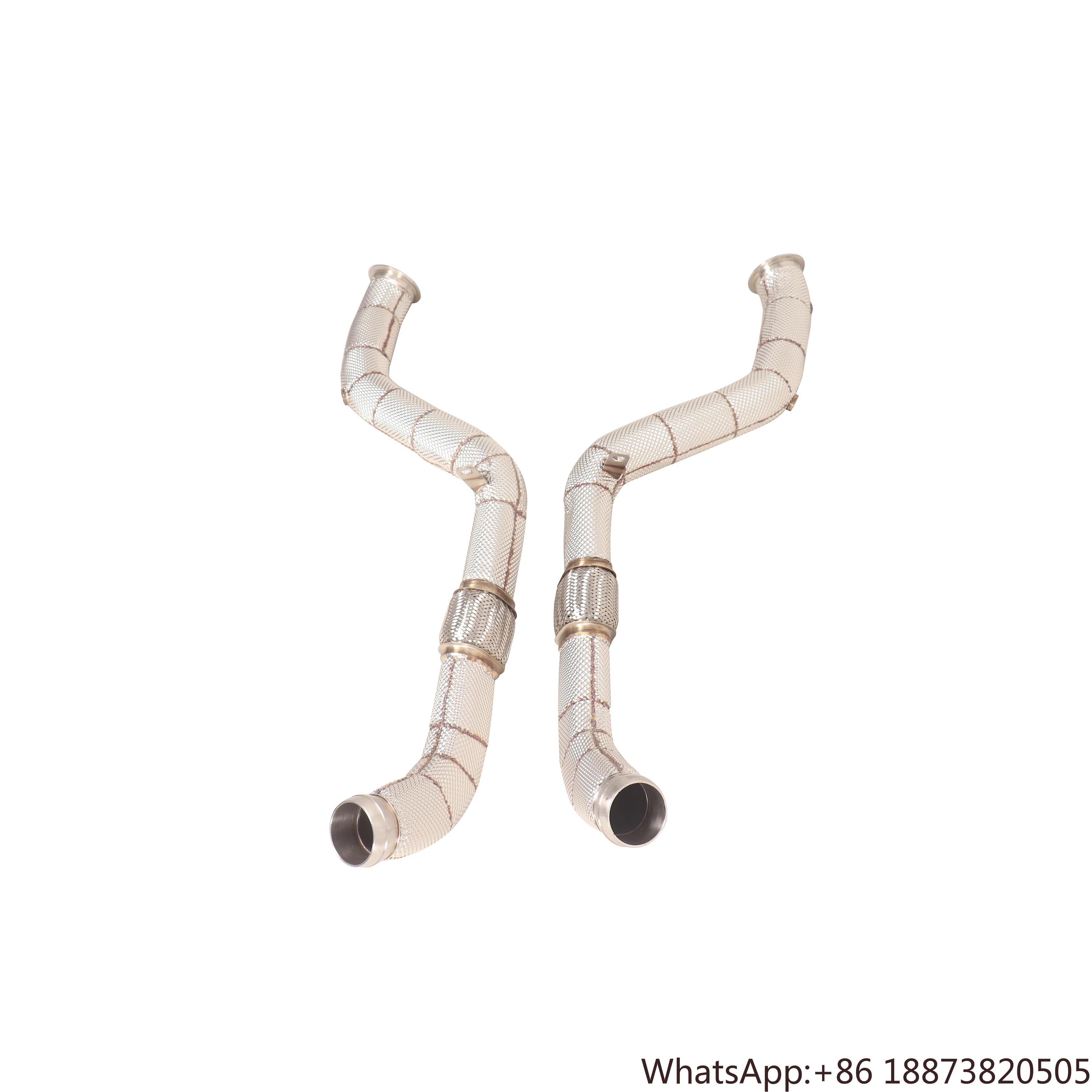 

Высококачественная водосточная труба со свободным потоком для Bentley Continental 6,0 T, выхлопная труба из нержавеющей стали, настройка выхлопной системы