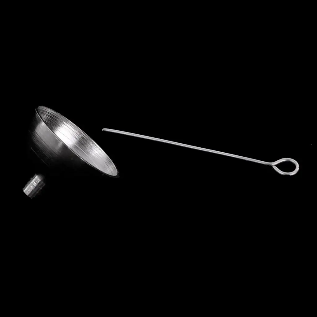 Mini Funnel Stainless Steel Small Funnel for Bottles Perfume Funnel Kit with Stick Narrow Neck Transfer Tool