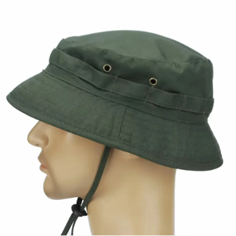 التمويه Boonie قبعة المشي لمسافات طويلة الصيد الصيد كامو قبعة بحافة Packable السفر الصيف قبعة للشاطئ للنساء والرجال
