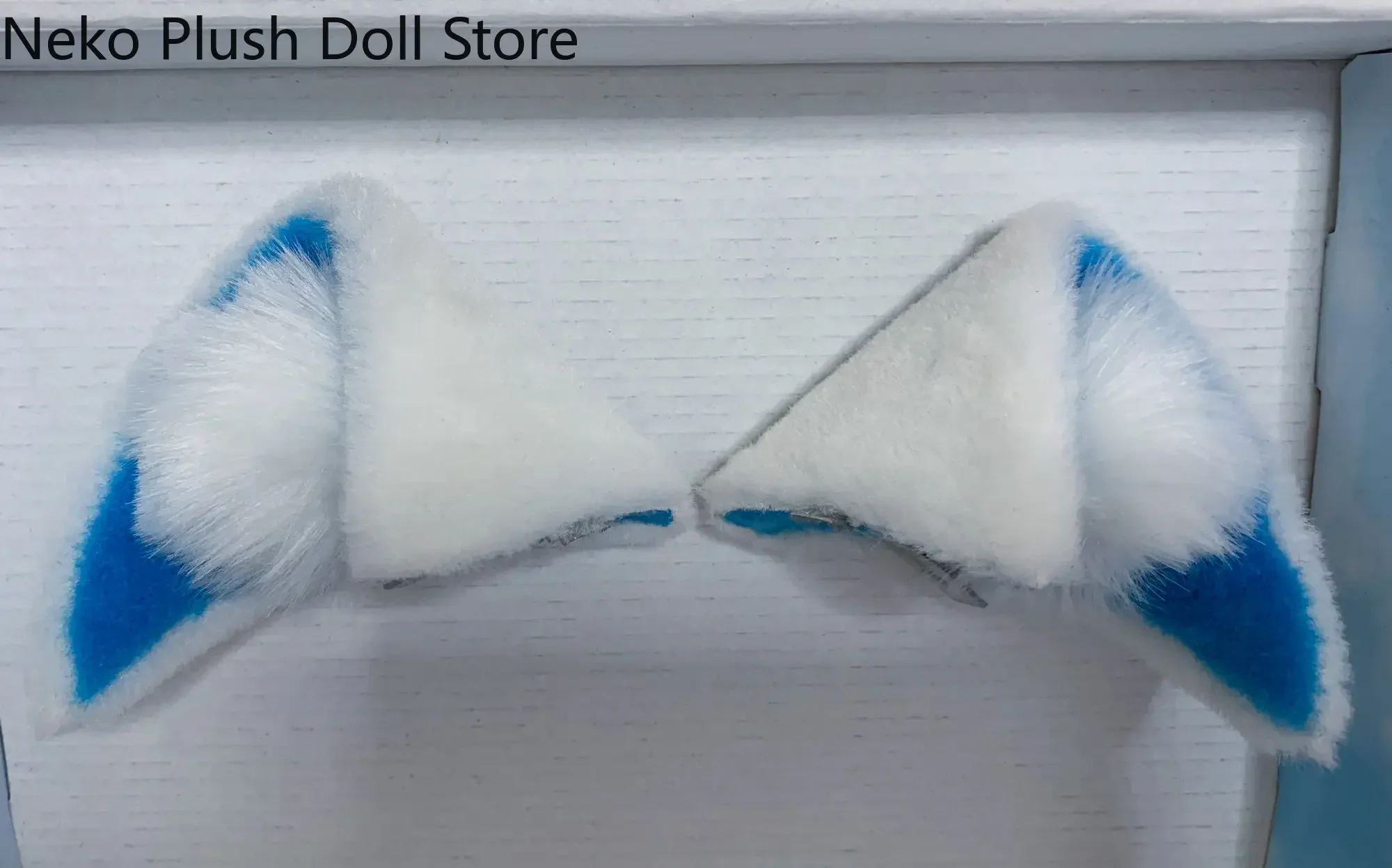 Anime Game Genshin Impact Furina Cat Cosplay Ears Furry Cat Ear Cosplay Prop Headband Hair Clips Halloween Costume