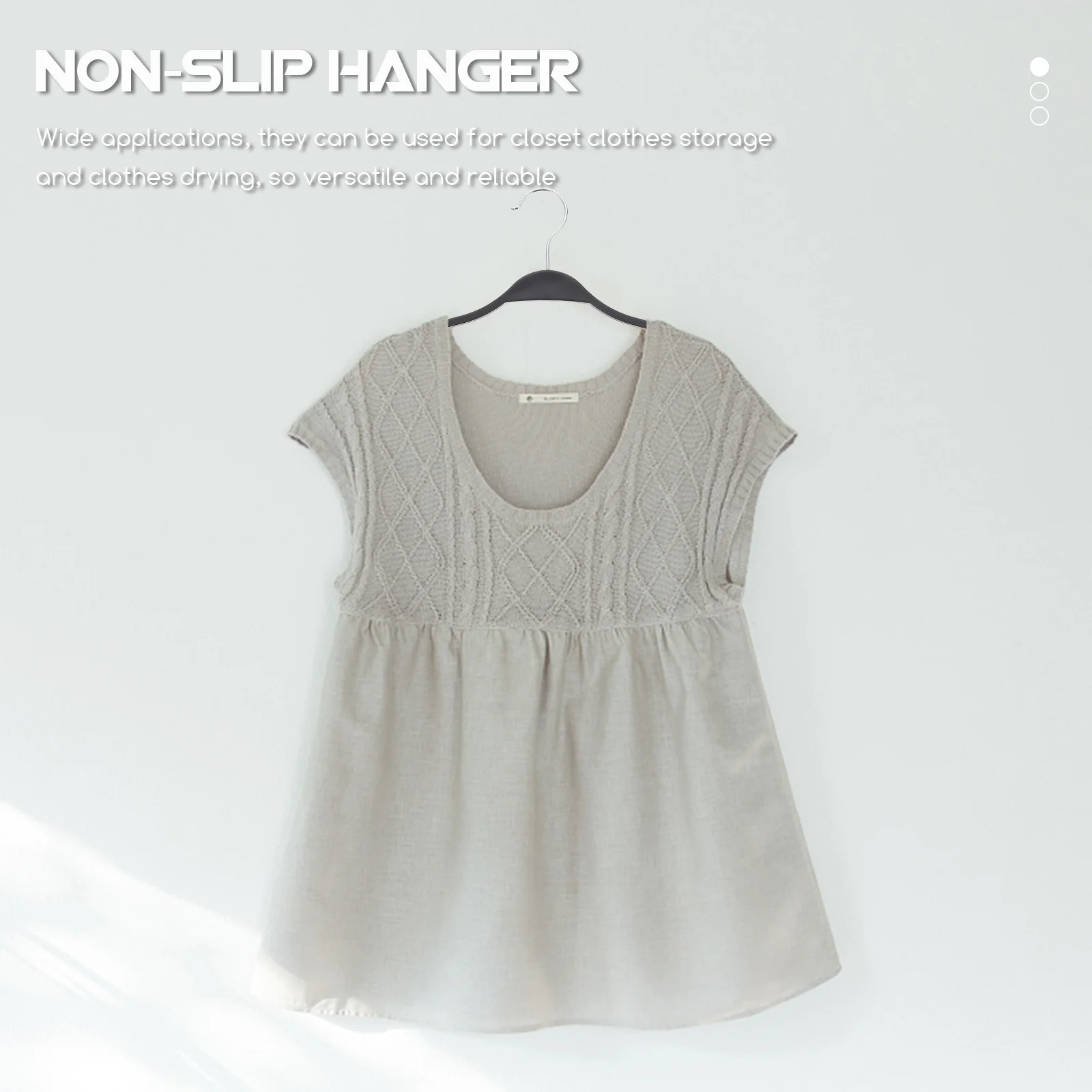 

5Pcs Non-Slip Heavy Duty Clothes Hangers Plastic Coat Hangers Household Wardrobe Clothes Hanging Organizer Coat Hanger