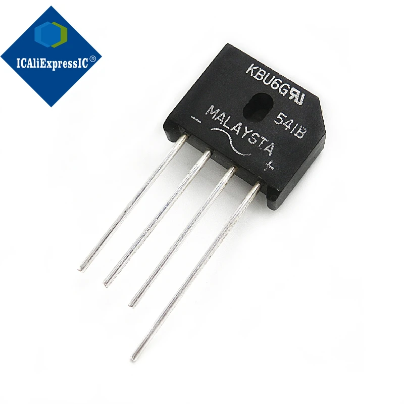 5piece KBU6G Bridge Rectifier Rectifier Bridge
