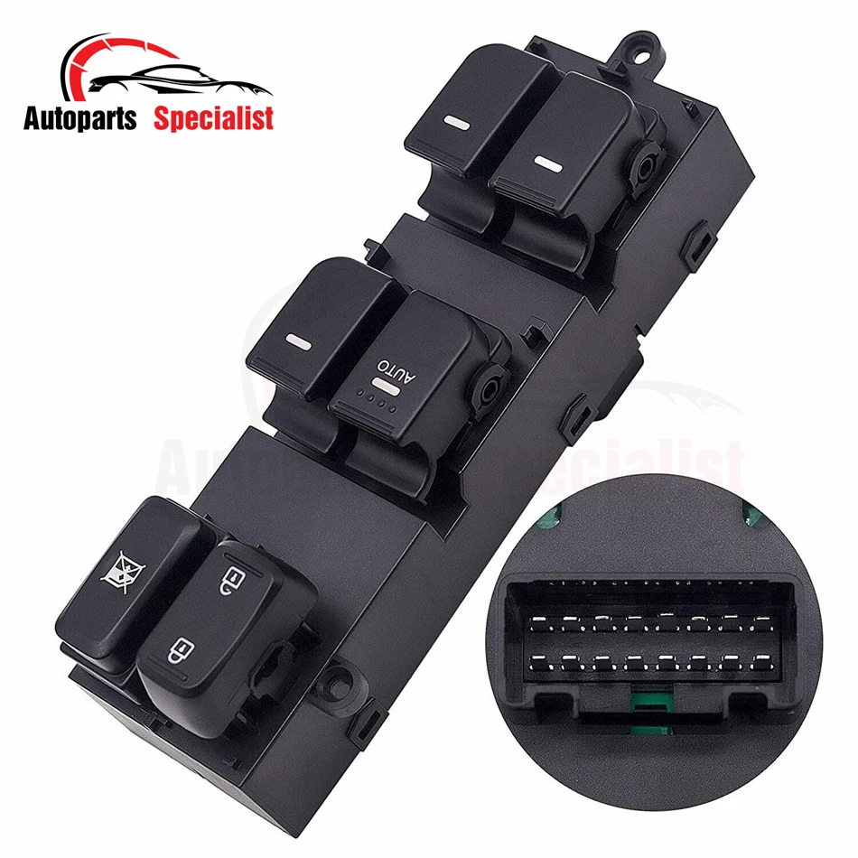 93570-2T000 Electric Driver Side Left Master Window Switch For 2010 2011 2012 2013 Kia Optima 935702T000