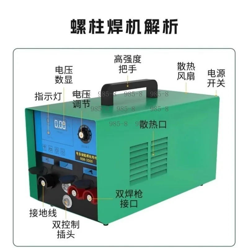 High Air Volume Flip Ventilation Fan, 10 Inch Kitchen Fume Exhaust Fan One Machine For Smoke Extraction & Odor Elimination
