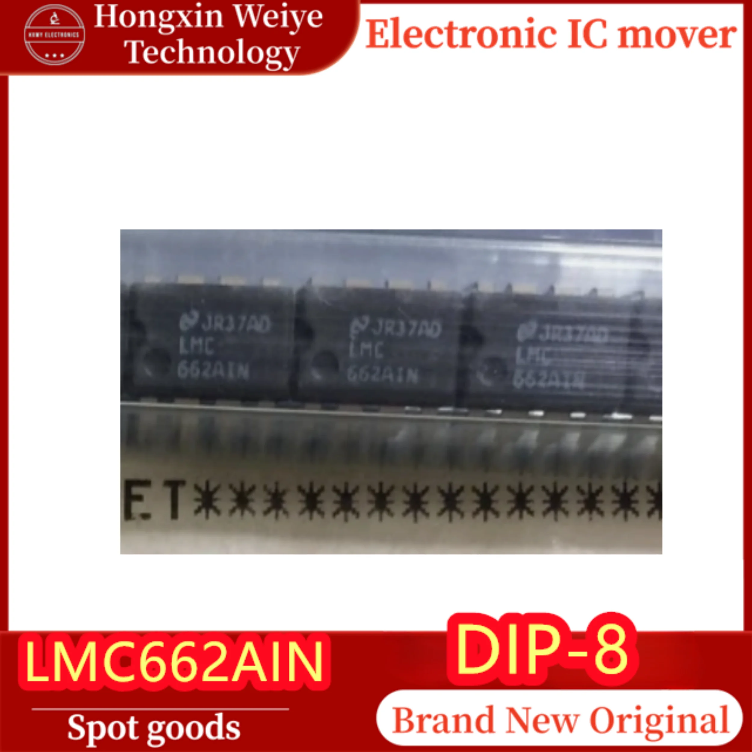 

(10/30 pieces) LMC662AIN LMC662 DIP-8 Dual Operational Amplifier Op-Amp IC Original Brand New In Stock Fast Shipping
