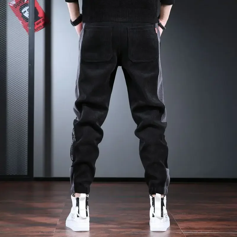 Pantaloni Athletic Man pantaloni della tuta Sport Track pantaloni della tuta da uomo Harem Goth pantaloni della tuta moda Casual Y2k Harajuku estate