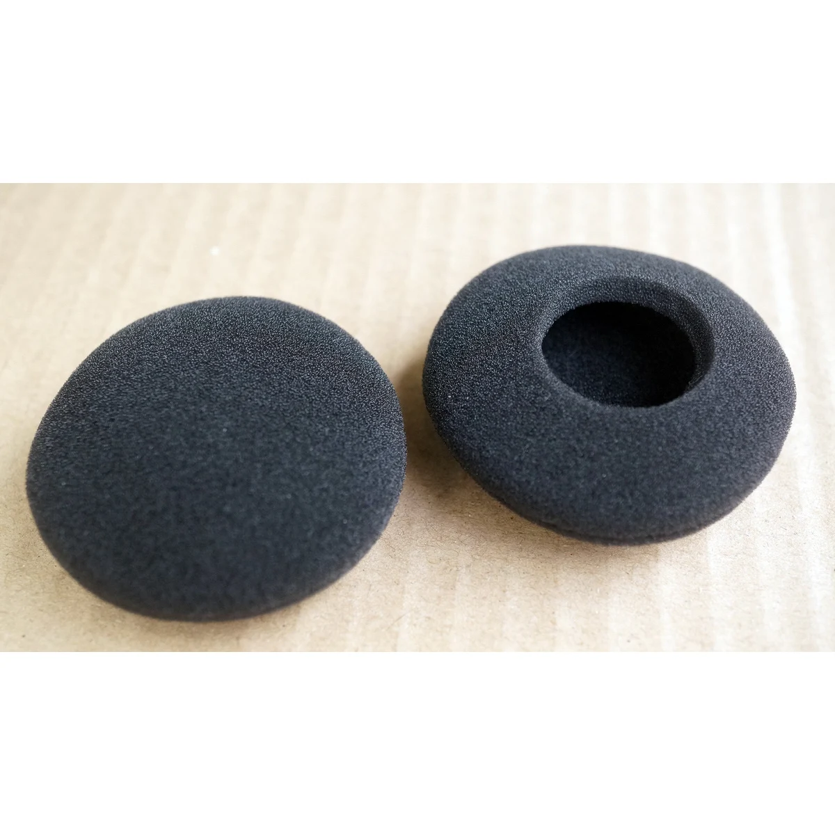 2 pares de esponjas de repuesto para orejeras de mantenimiento para auriculares USB Plantronics Audio 648 (almohadillas para los oídos) para conferencias